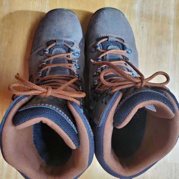Tough work boots